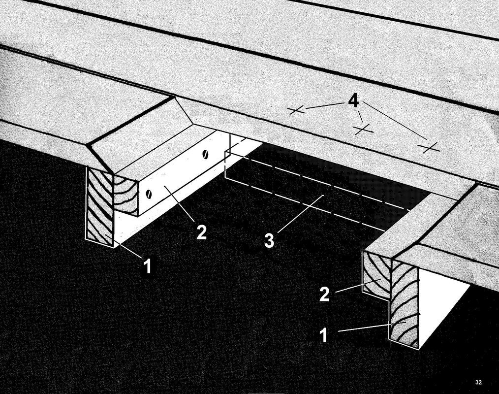 Oorspronkelijk bronbeeld bij Eén vloerplank vervangen